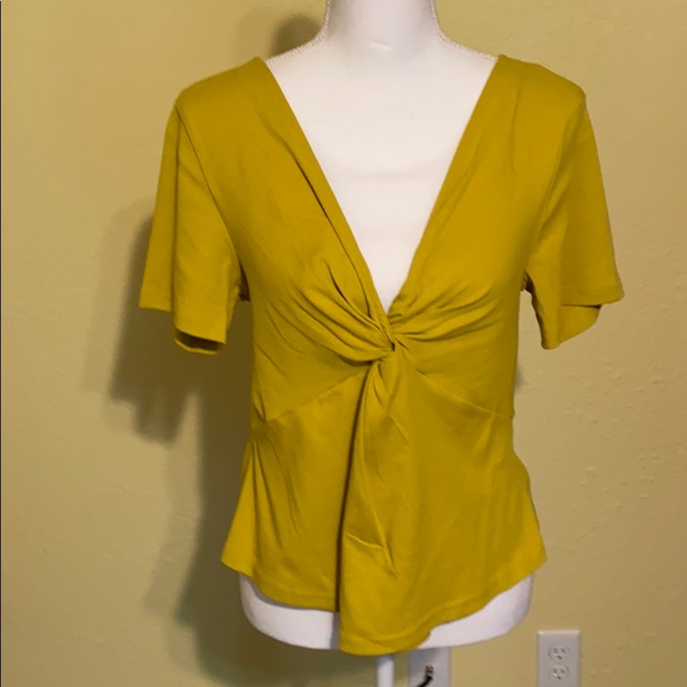 🚚 New loveriche Mustard Color T-shirt